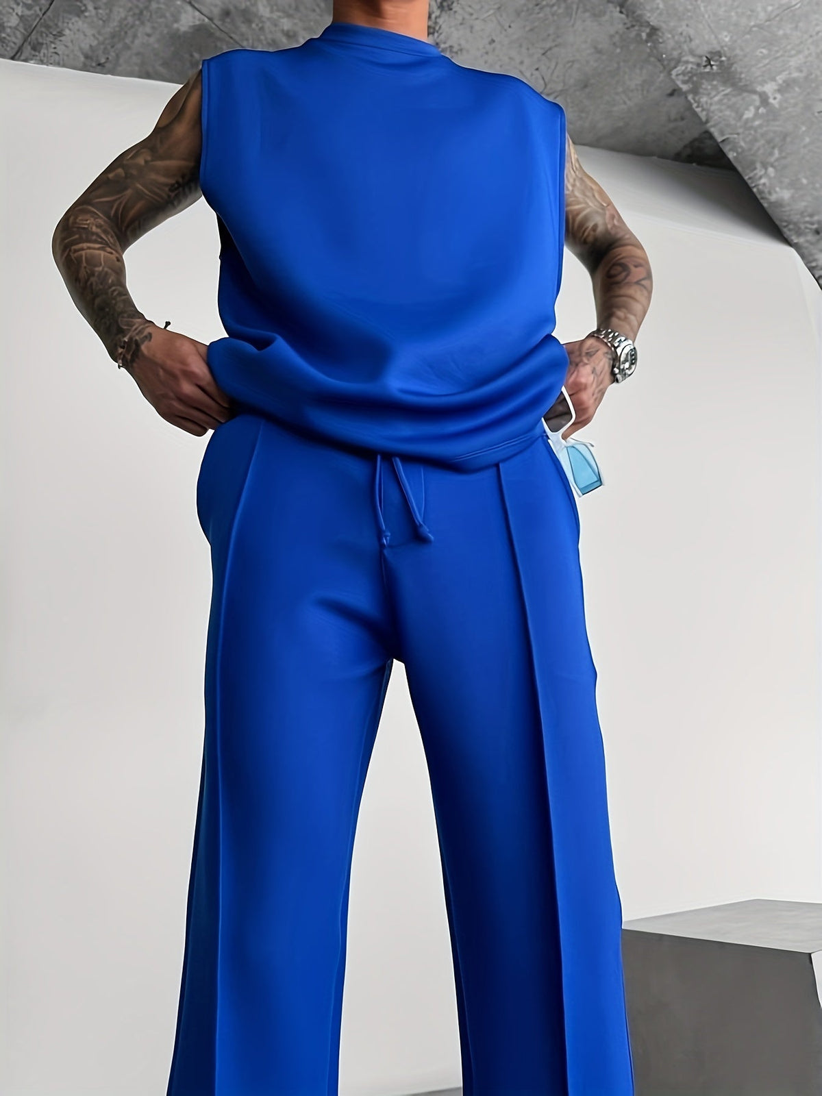 Ellison Pleated Trouser