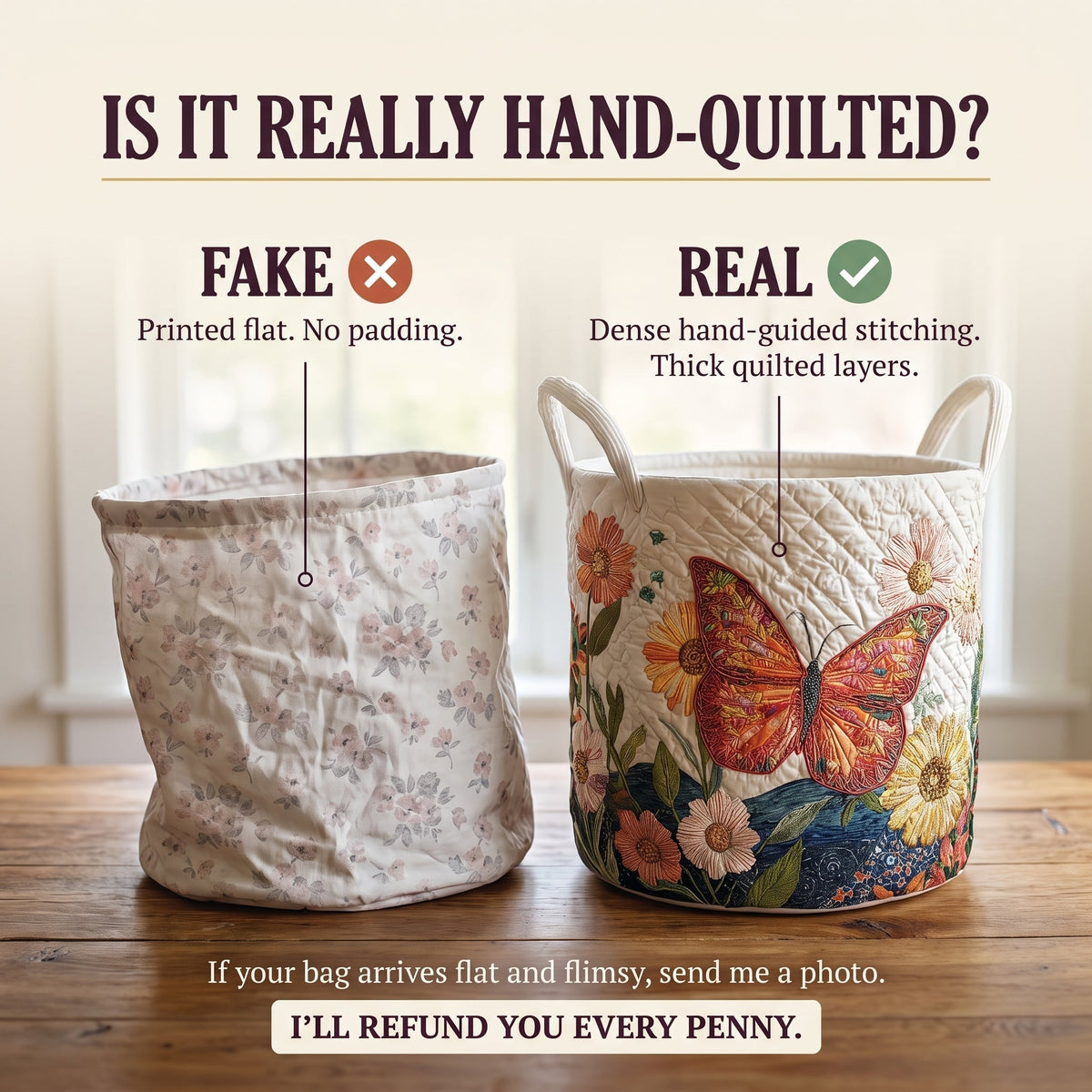 Colorful Beauty Quilted Basket │ B1G1