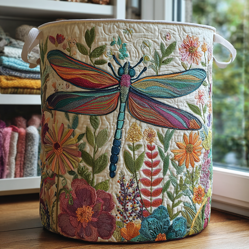 Butterfly Garden Quilted Basket │ B1G1