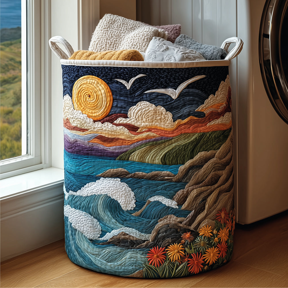 Coast at Dawn Quilted Basket │ B1G1