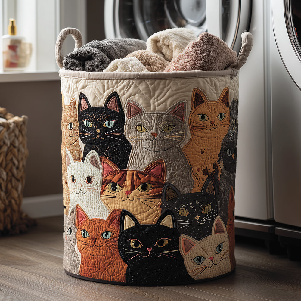 Cozy Purr Quilted Basket │ B1G1