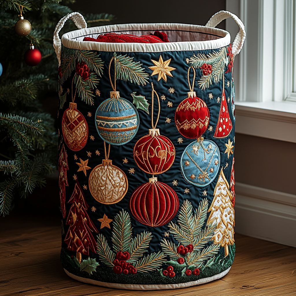 Festive Charm Quilted Basket │ B1G1