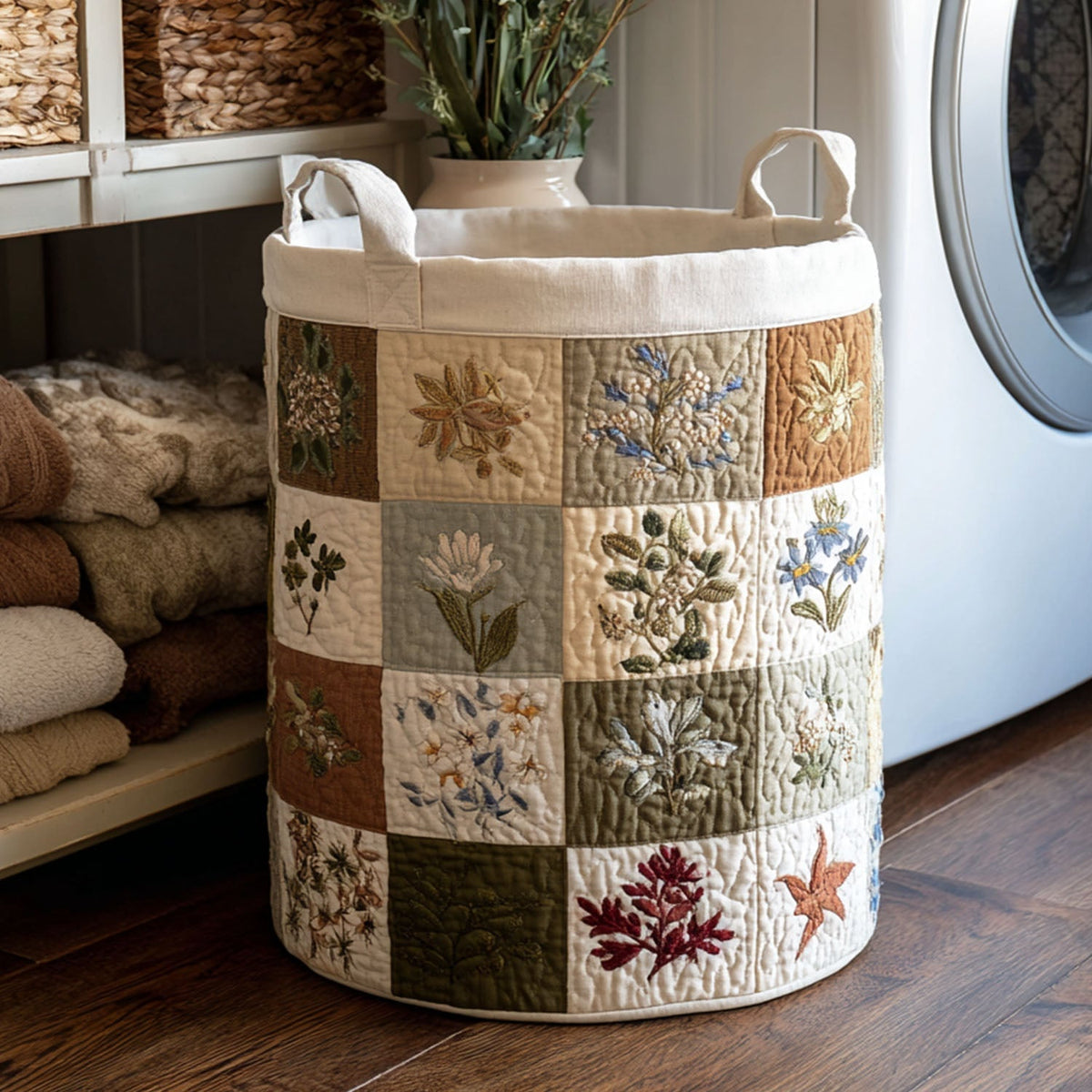 Floral Altar Quilted Basket │ B1G1