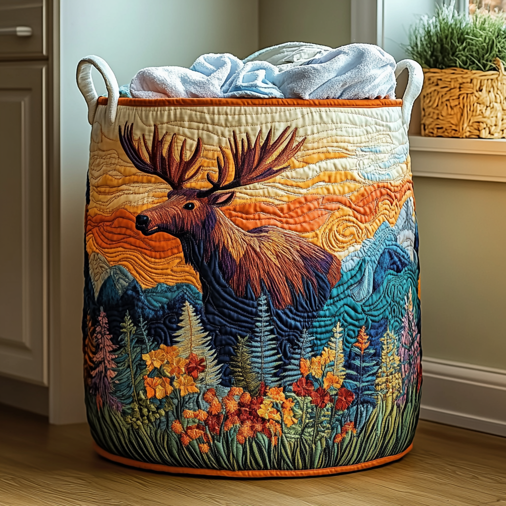 Forest Quilted Basket │ B1G1