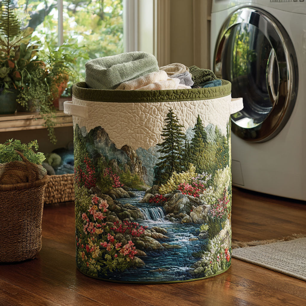 Forest Stream Quilted Basket │ B1G1
