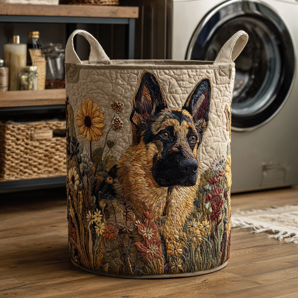 German Shepherd II Quilted Basket │ B1G1