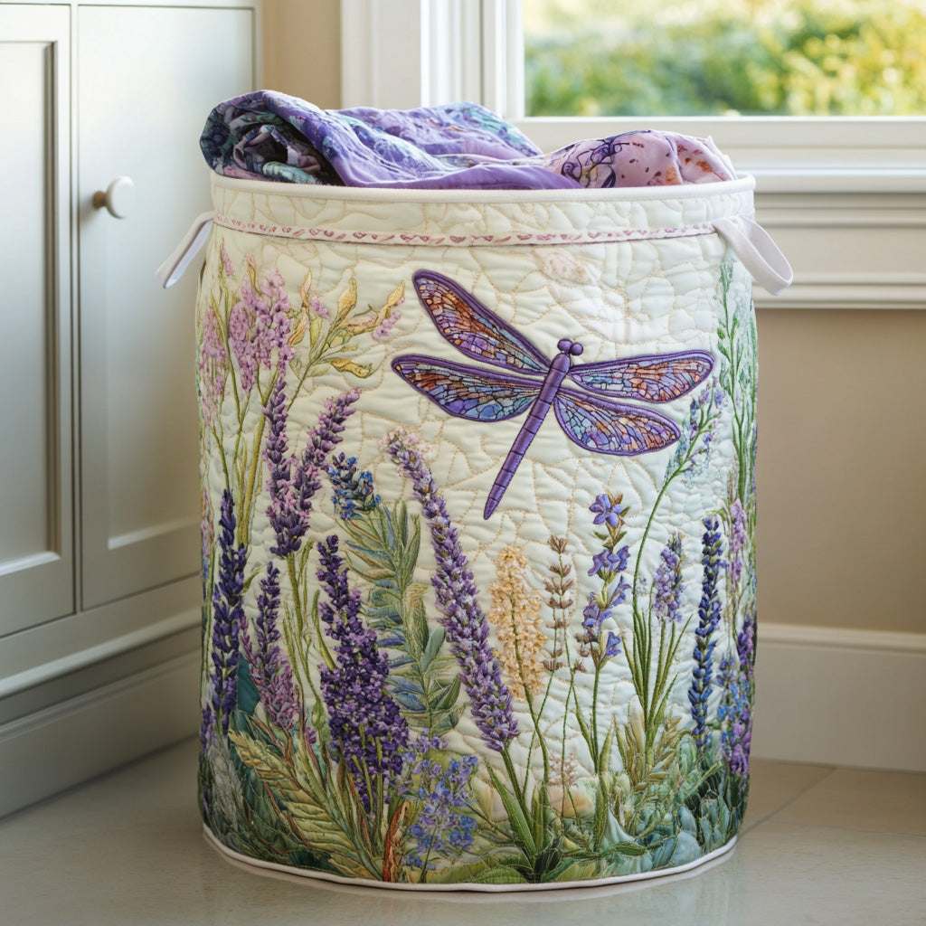 Golden Dragonfly Quilted Basket │ B1G1