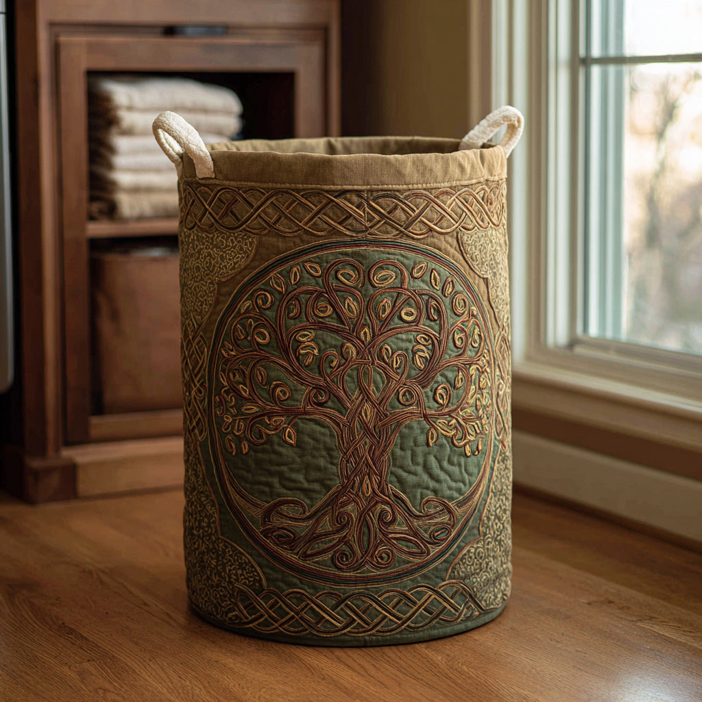Golden Roots Quilted Basket │ B1G1