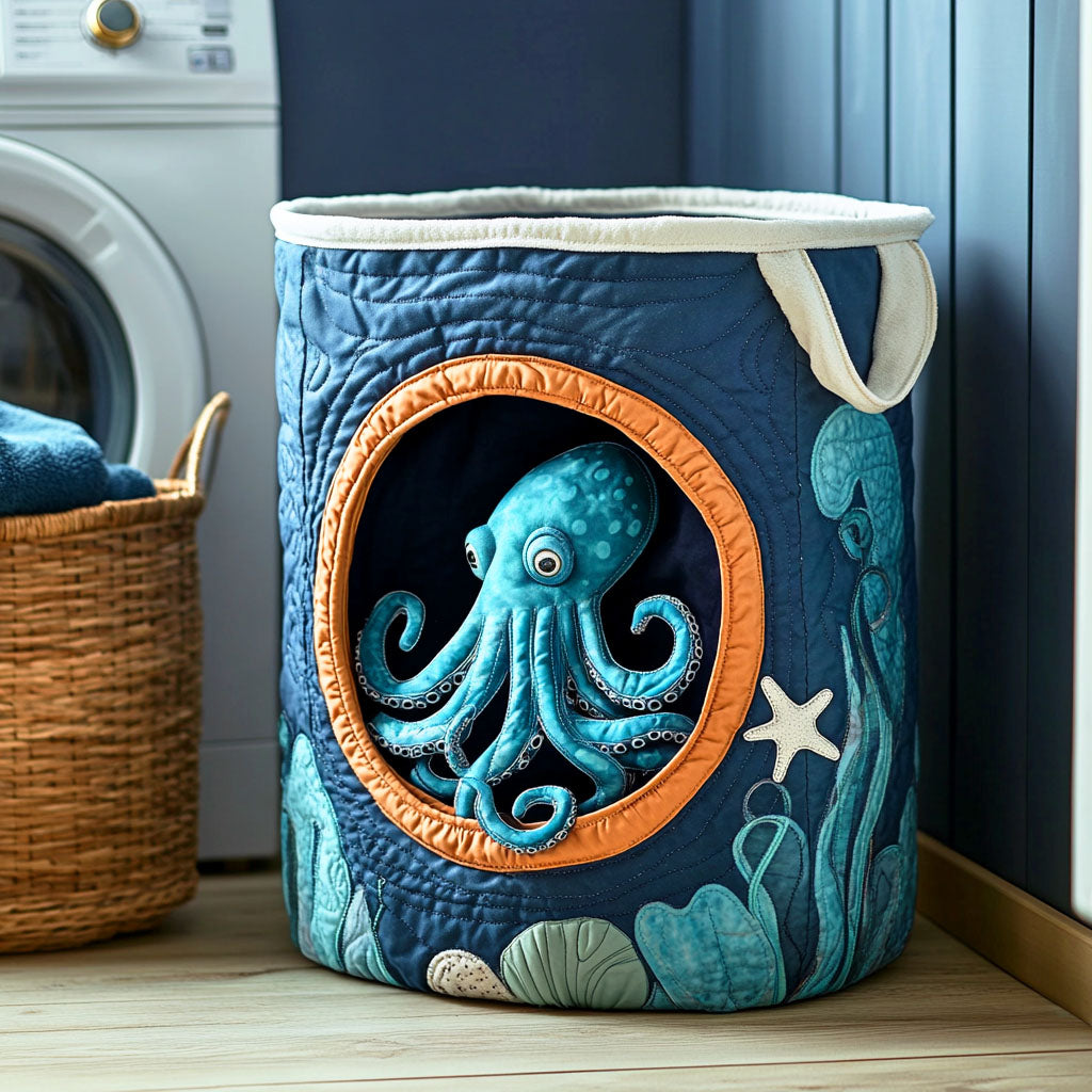 Hidden Octopus Quilted Basket │ B1G1
