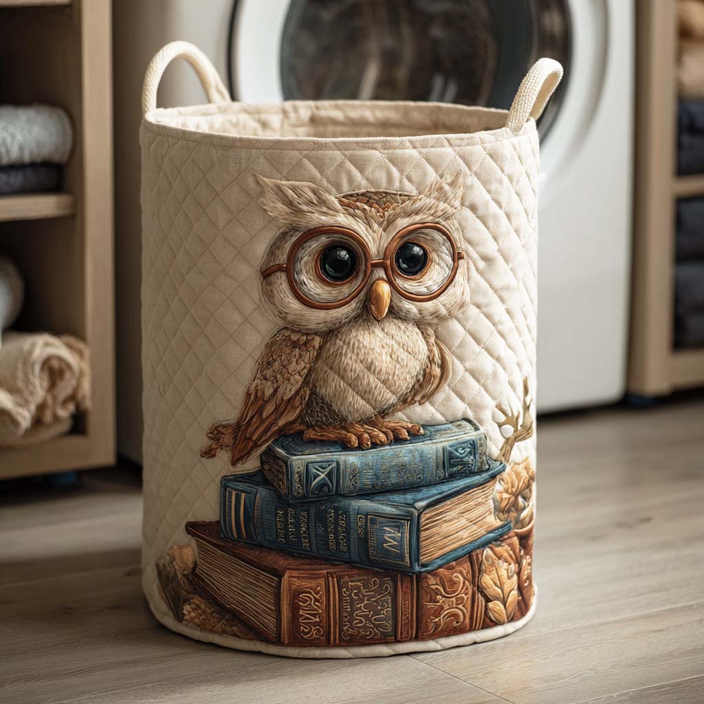 Owl Quilted Basket │ B1G1