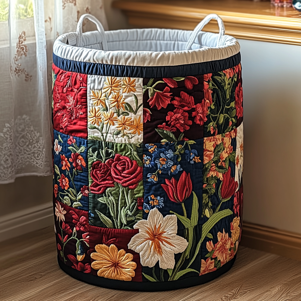 Petals Quilted Basket │ B1G1