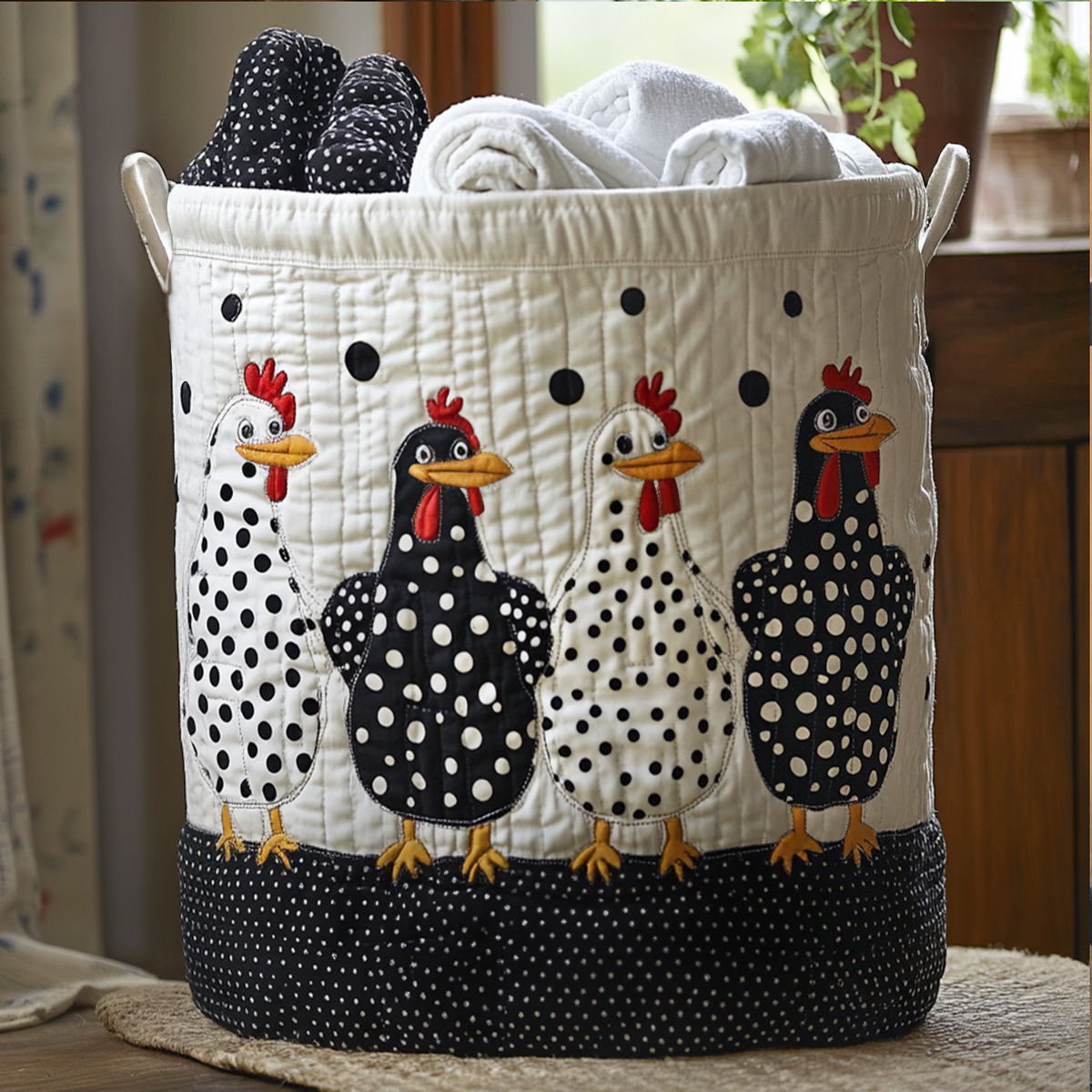 Polka Dots Quilted Basket │ B1G1