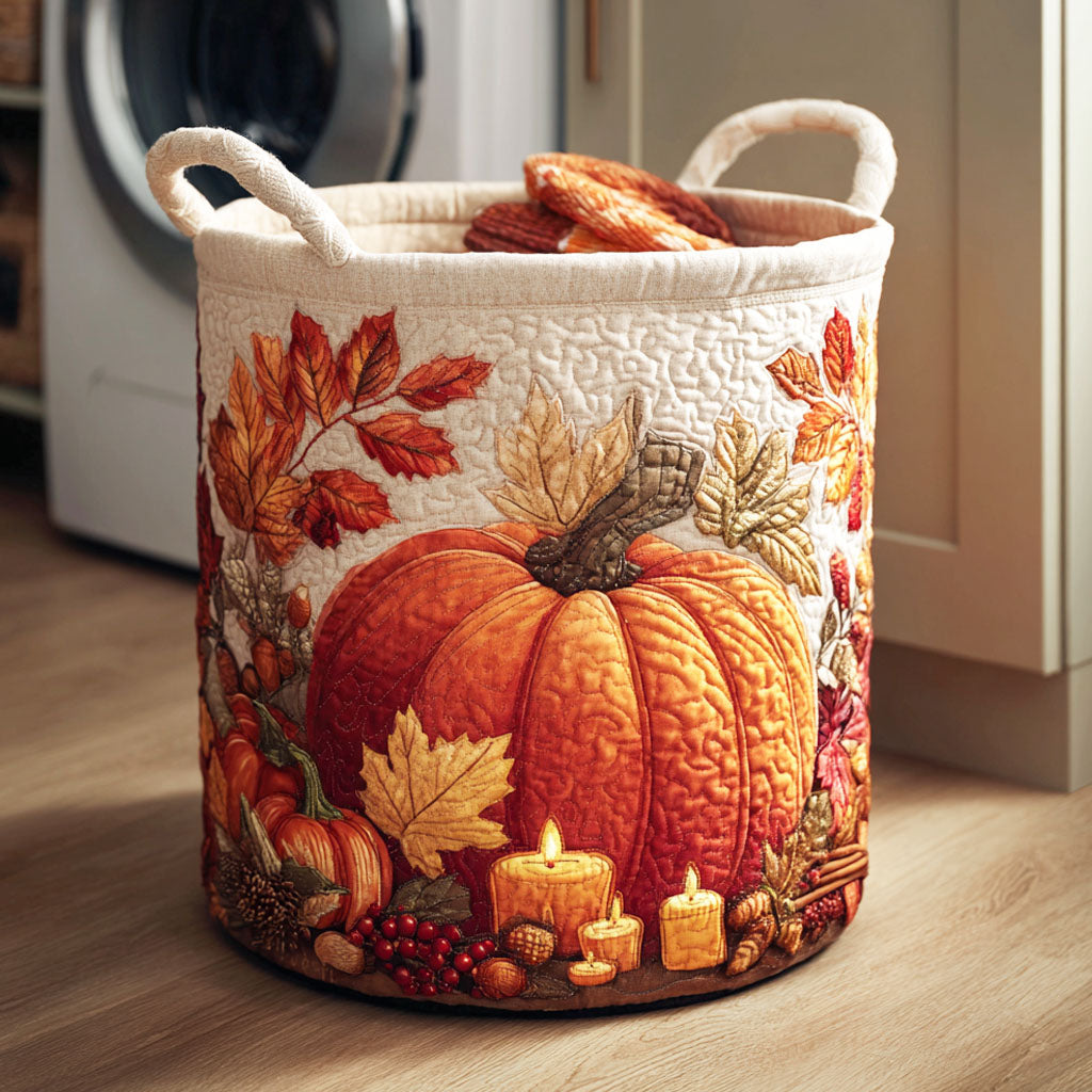 Pumpkin Quilted Basket │ B1G1