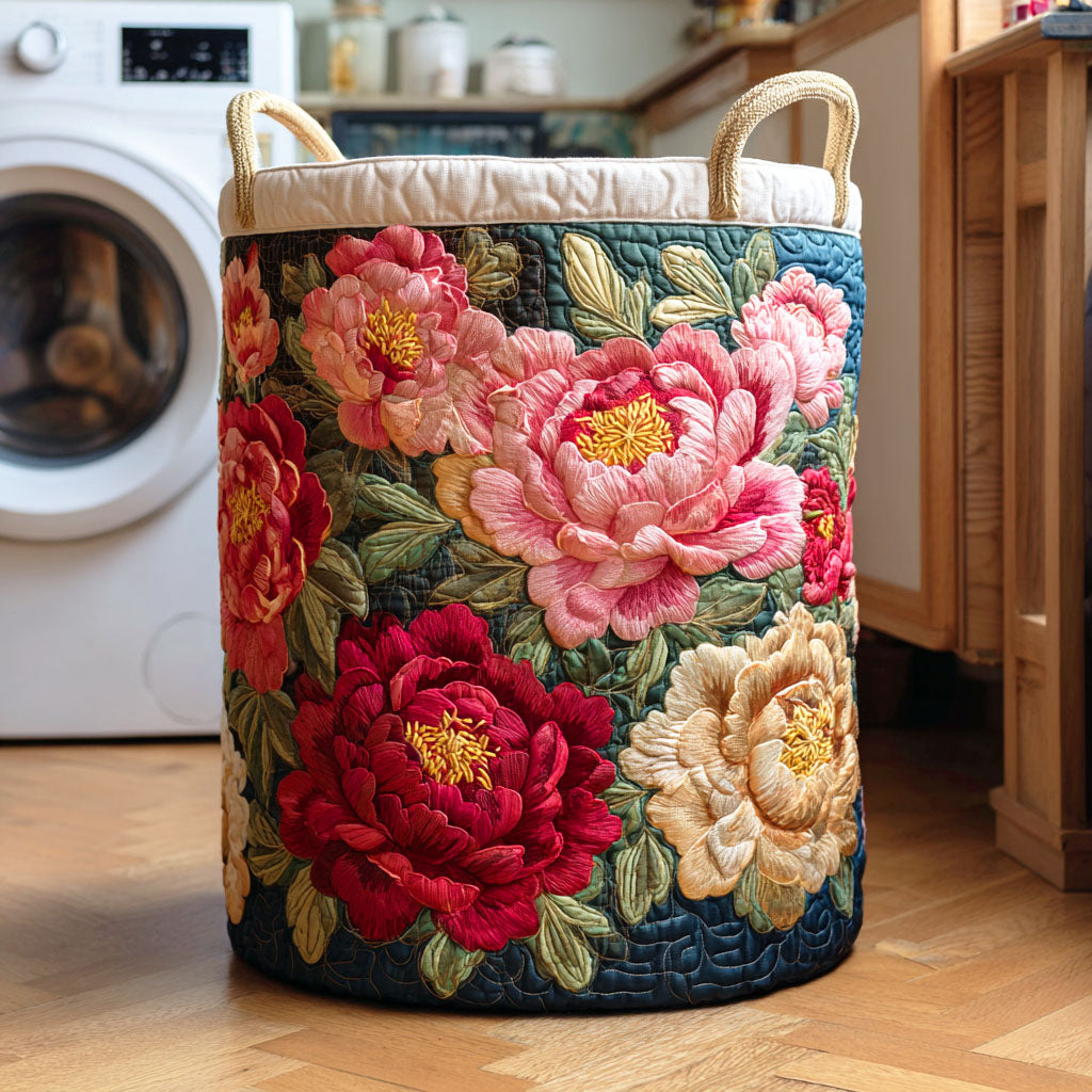 Scarlet Blossom Quilted Basket │ B1G1