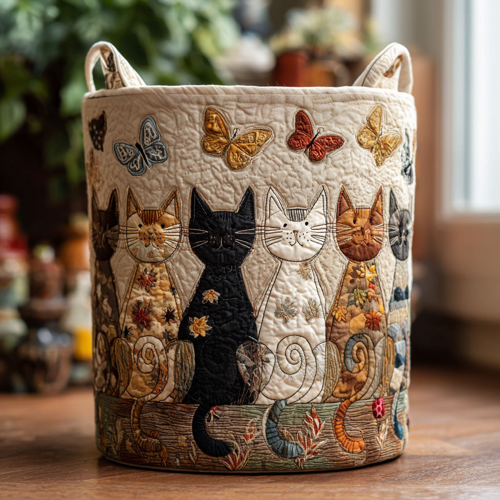 Whiskers Quilted Basket │ B1G1