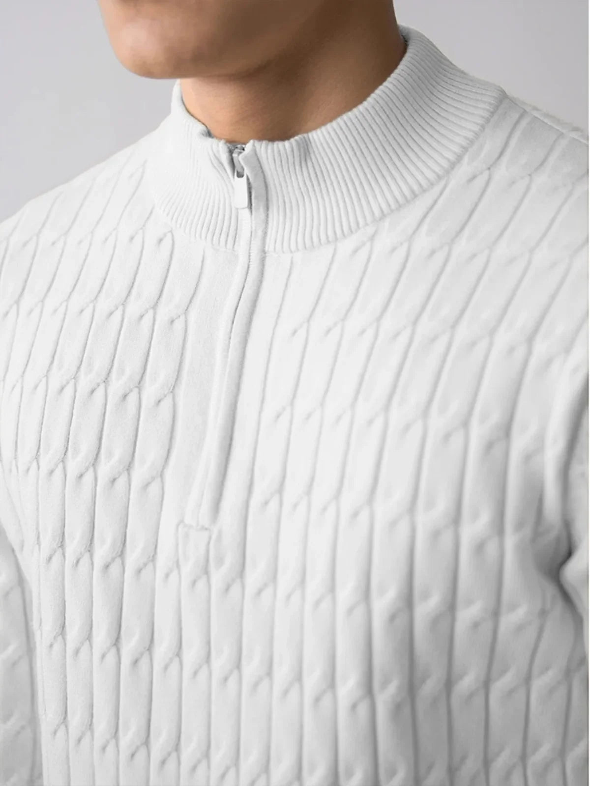 Ellison Cable Half-Zip