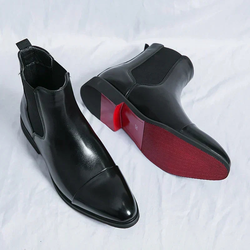 Full-Grain Leather Boots