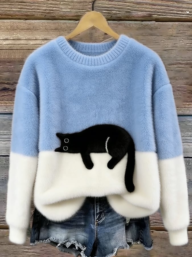 Aileen sweater in Light Blue