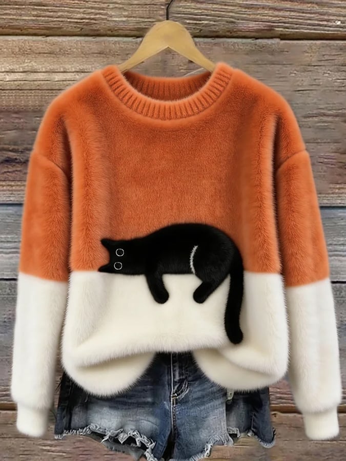 Aileen sweater in Orange