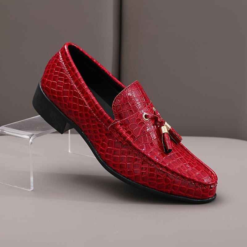 Croc Tassel Loafer