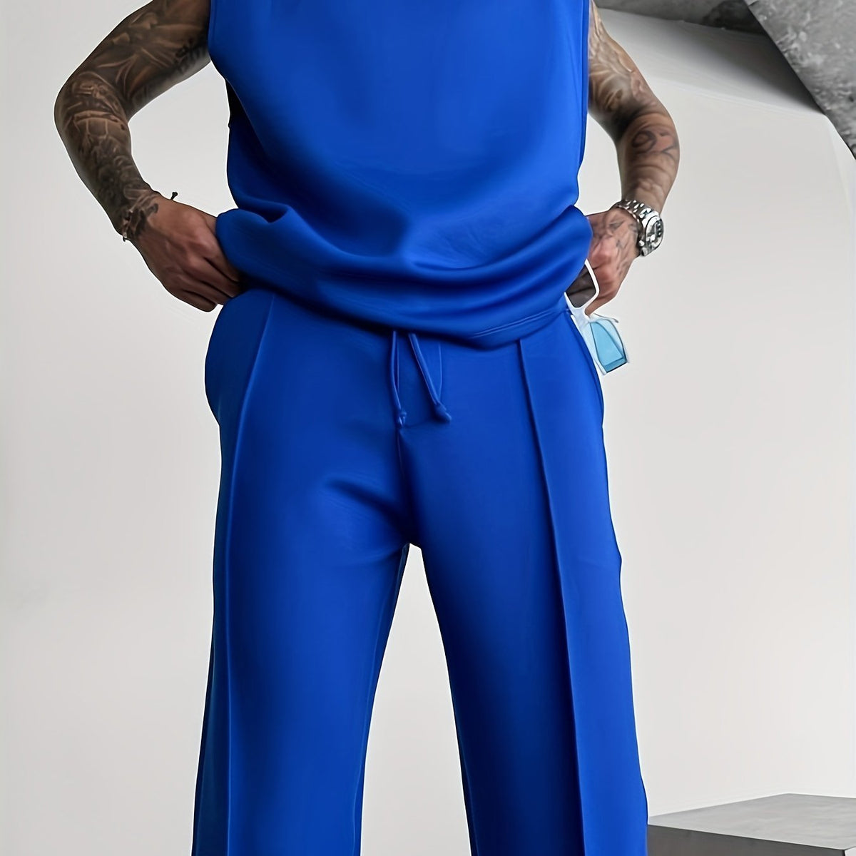 Ellison Pleated Trouser