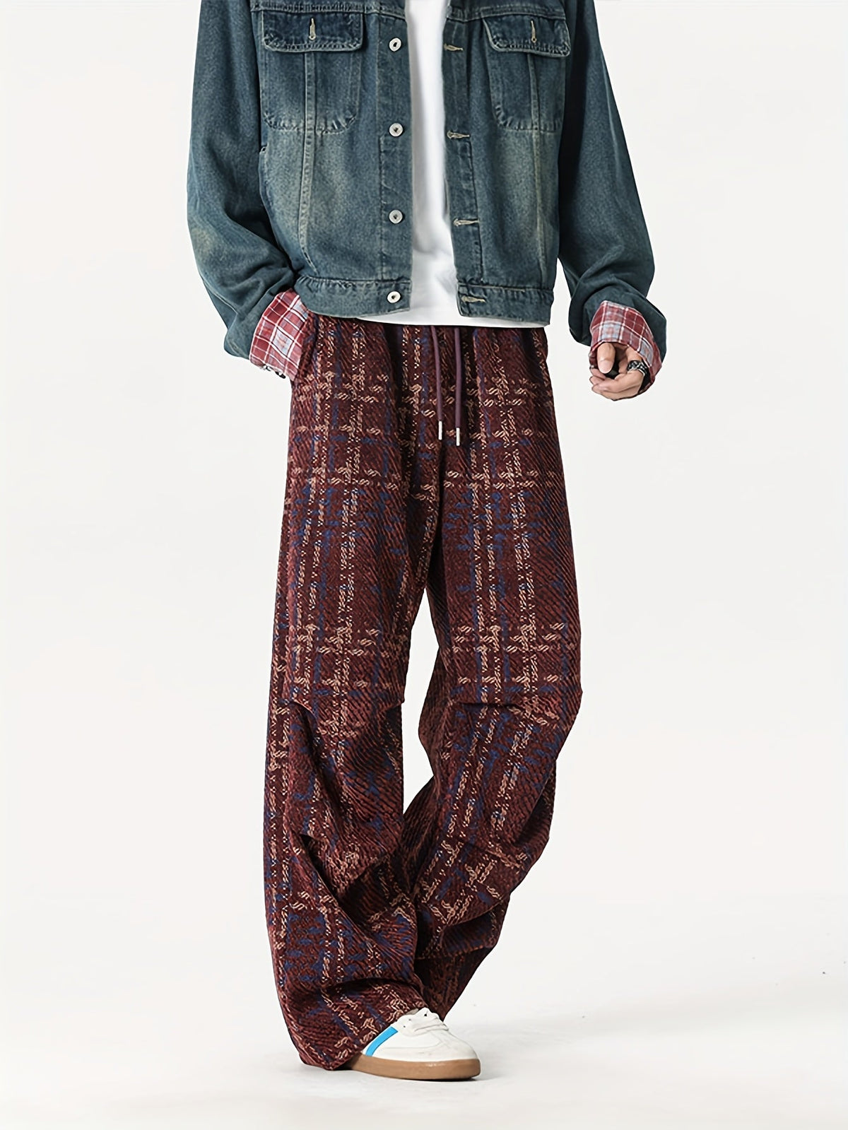 Denzo Plaid Pant