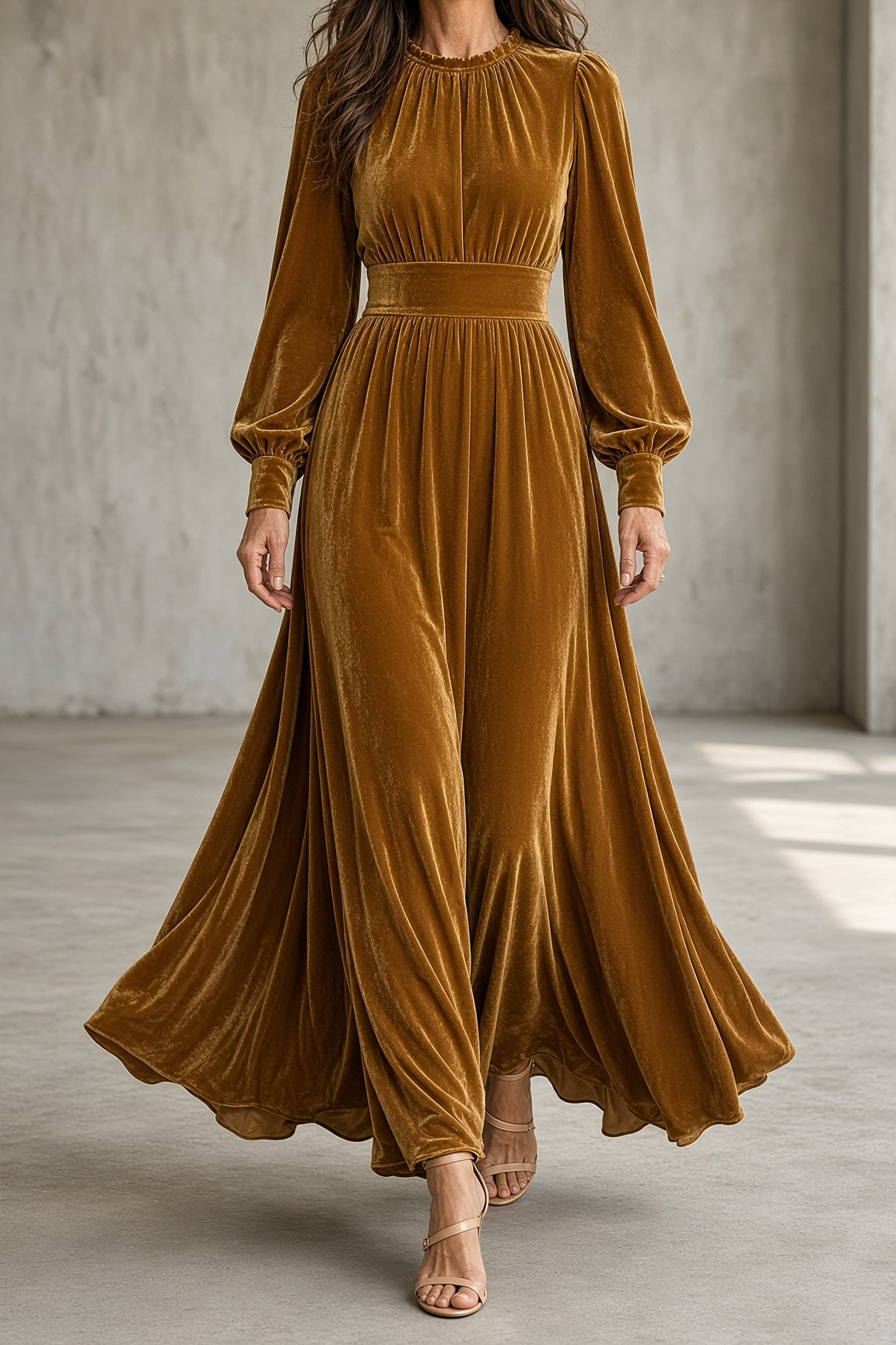 Elena Velvet Dress