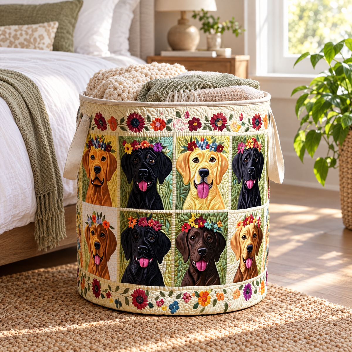 Labrador Quilted Basket │ B1G1