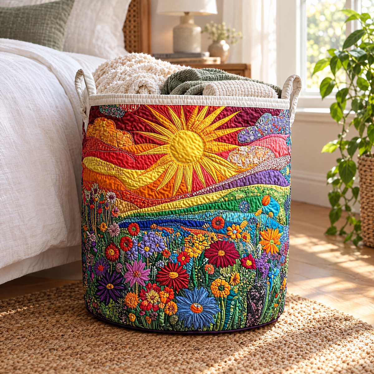 Sunny Indulgence Quilted Basket │ B1G1