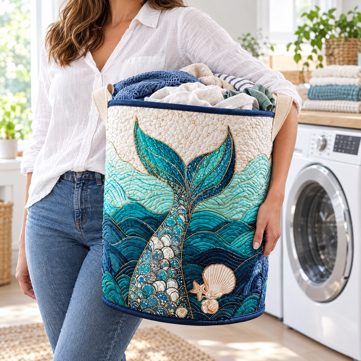 Mystic Stream Quilted Basket │ B1G1