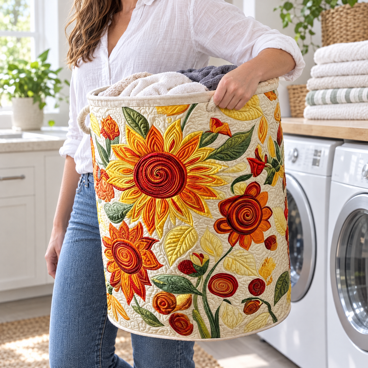Sun Cushions Quilted Basket │ B1G1