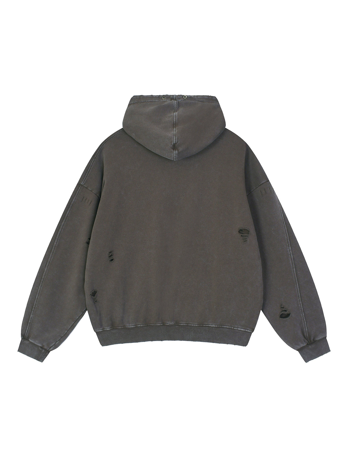 Ellison Obsidian Distress Hoodie