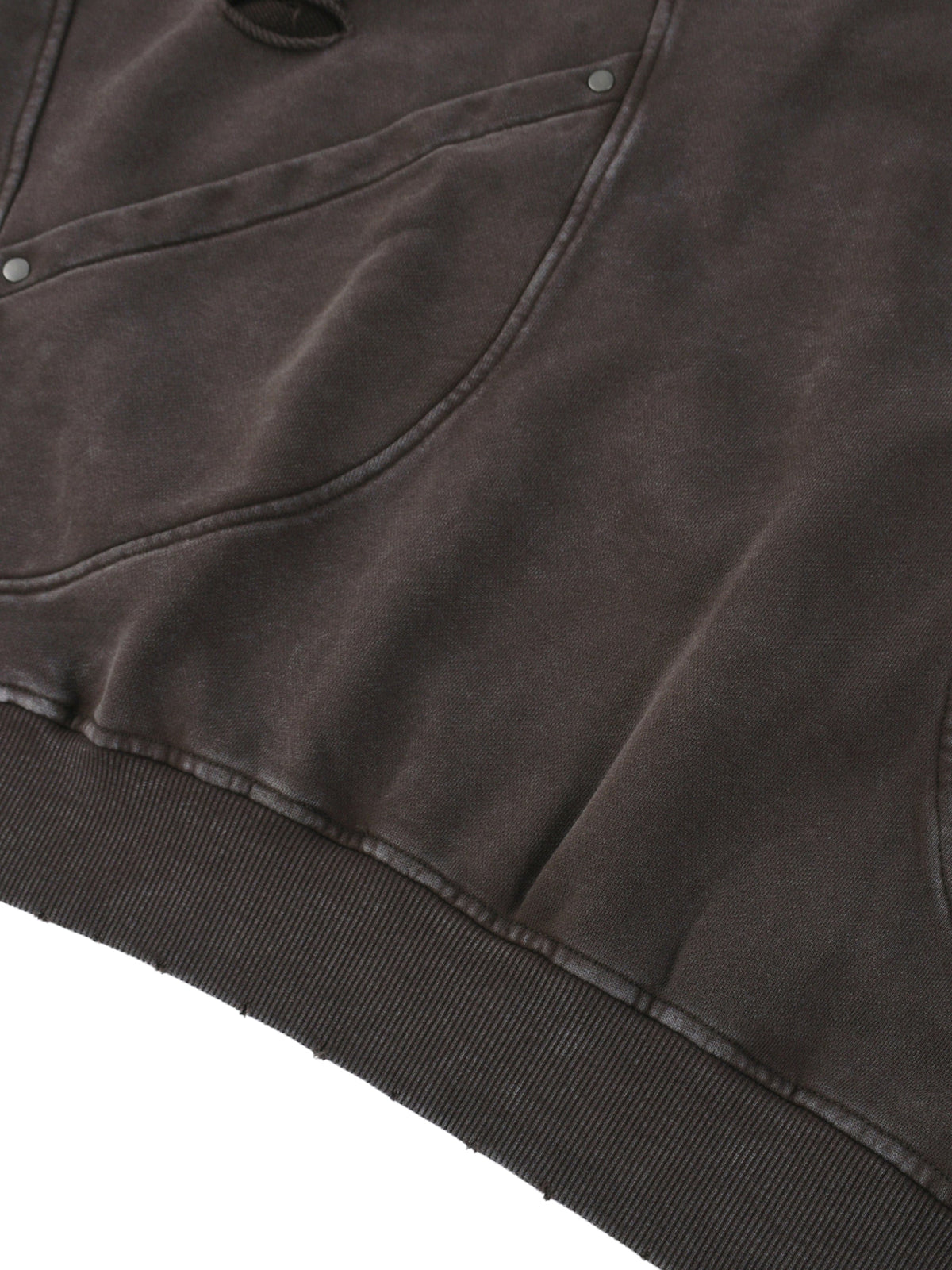 Ellison Obsidian Distress Hoodie
