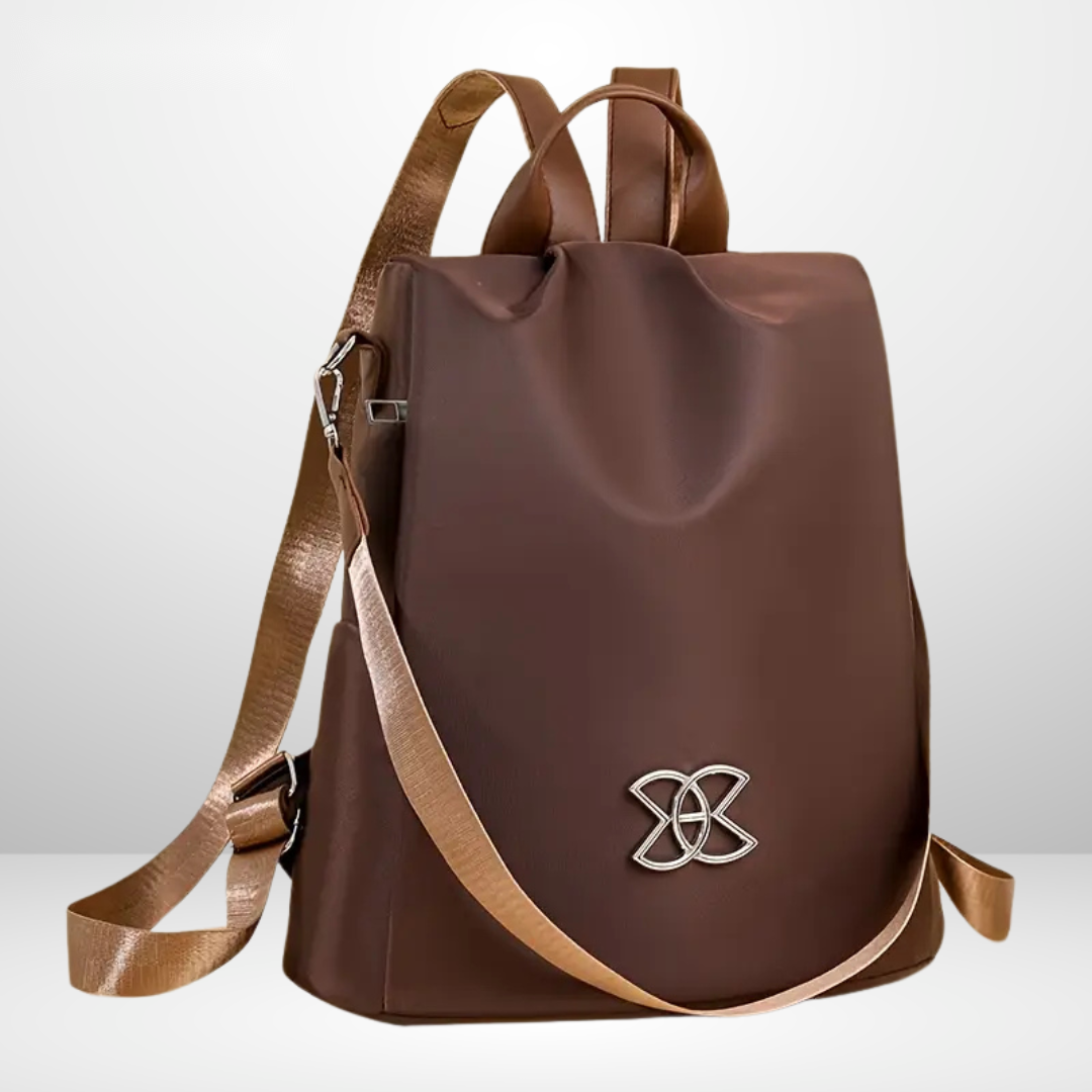 Lucius Anti-Theft Bag - Brown