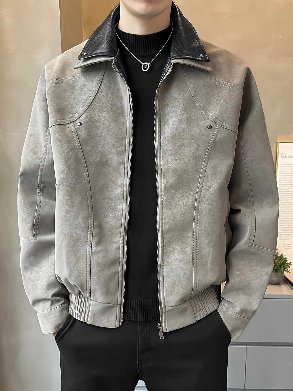 Varo Genuine Leather Jacket