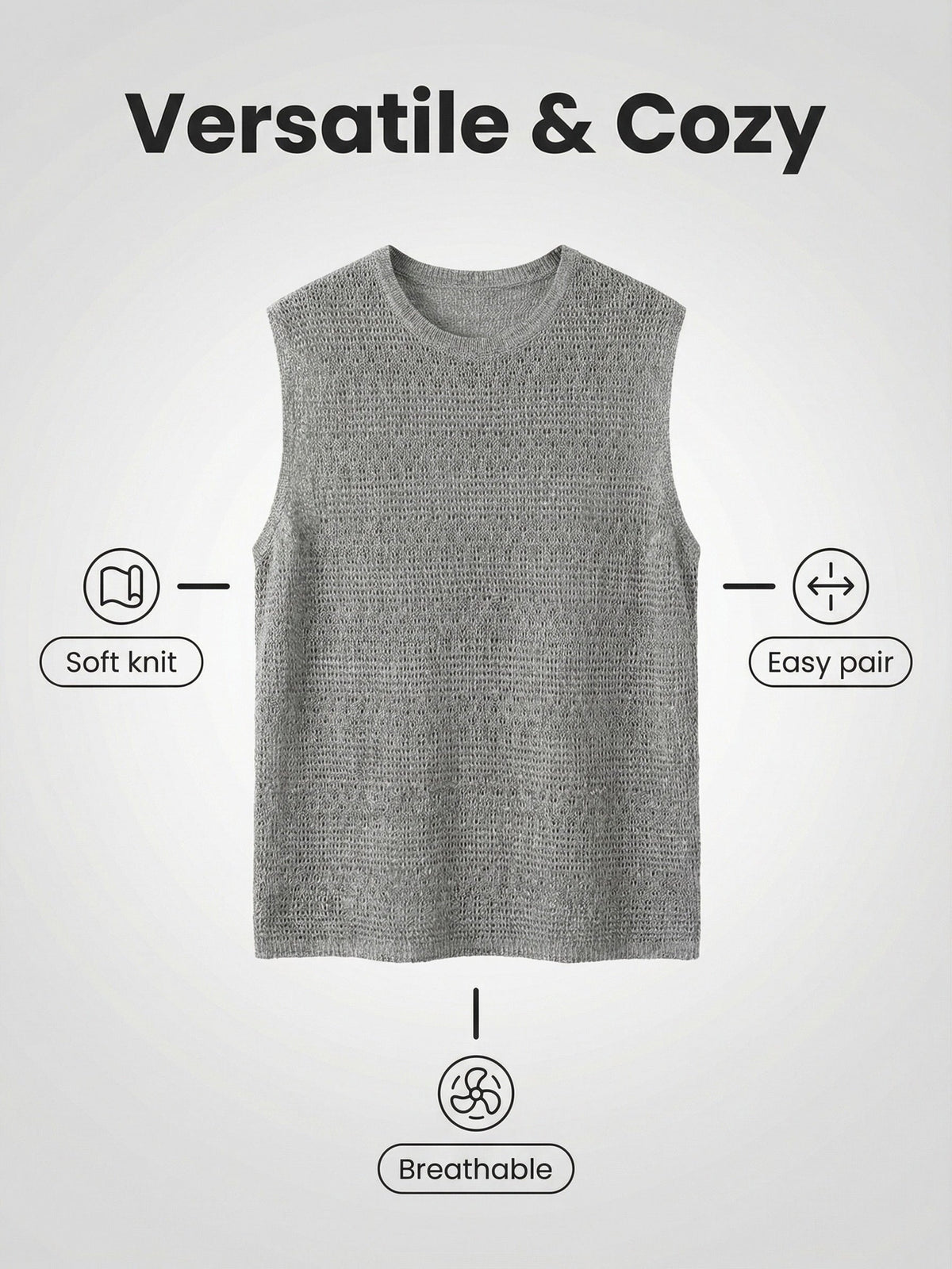 Vace Knit Vest