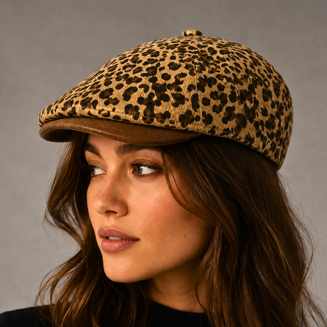 ROSALIE LEOPARD CAP