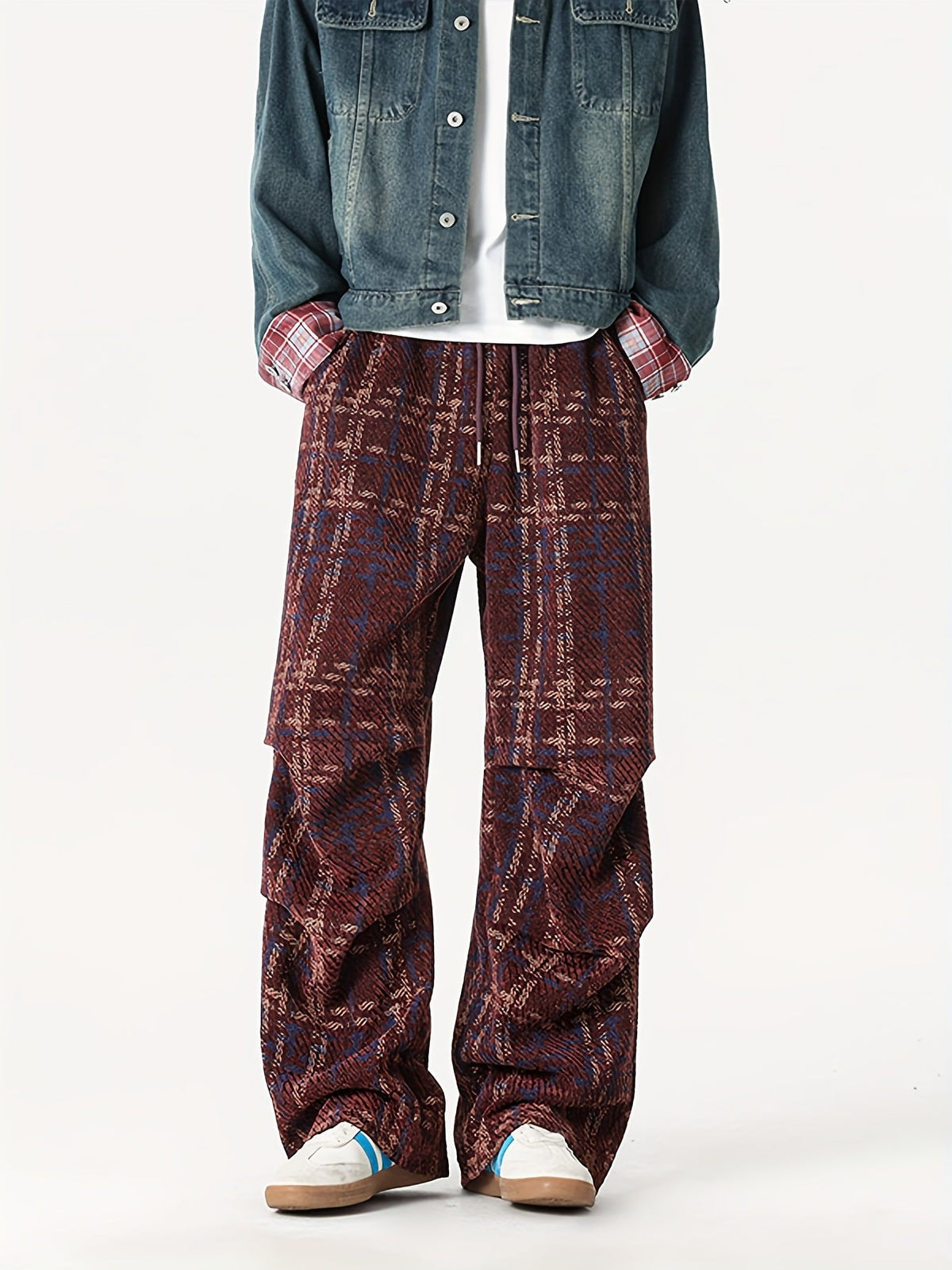 Denzo Plaid Pant