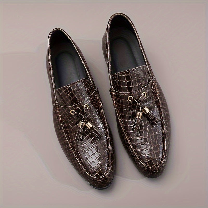 Croc Tassel Loafer