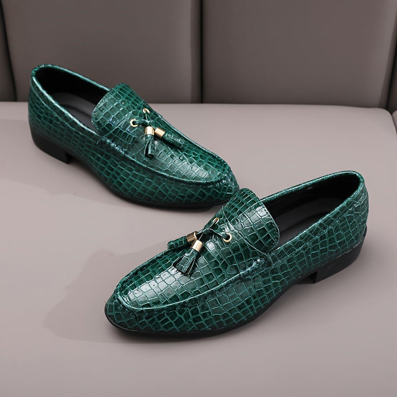 Croc Tassel Loafer