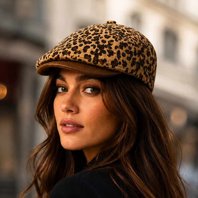 ROSALIE LEOPARD CAP