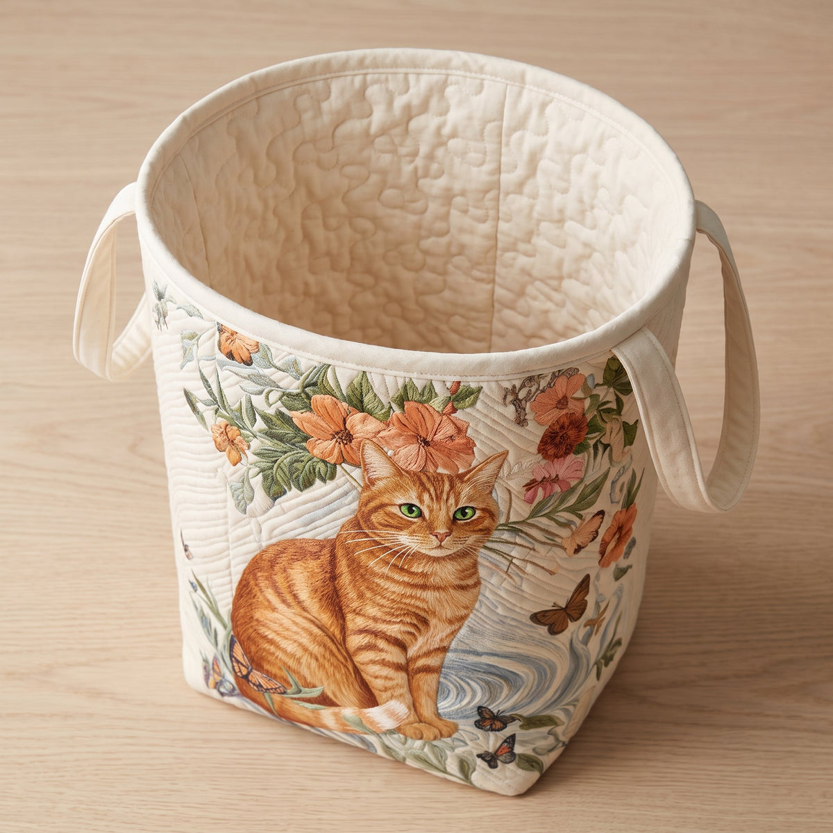 Warm Yellow Quilted Basket │ B1G1