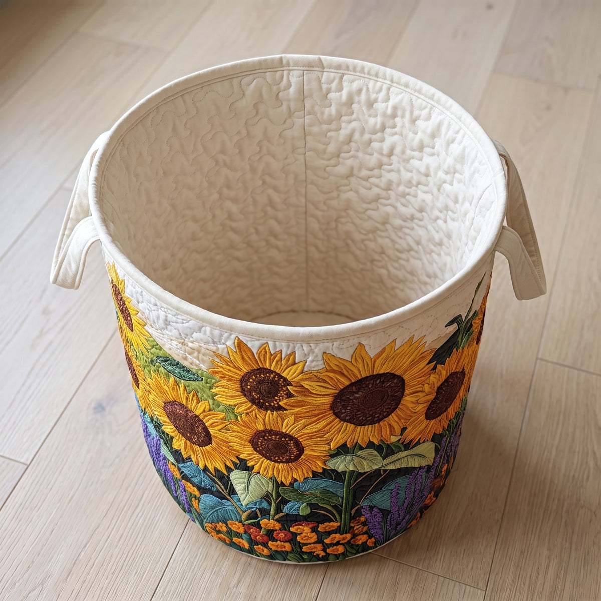 Sunflowers Quilted Basket │ B1G1