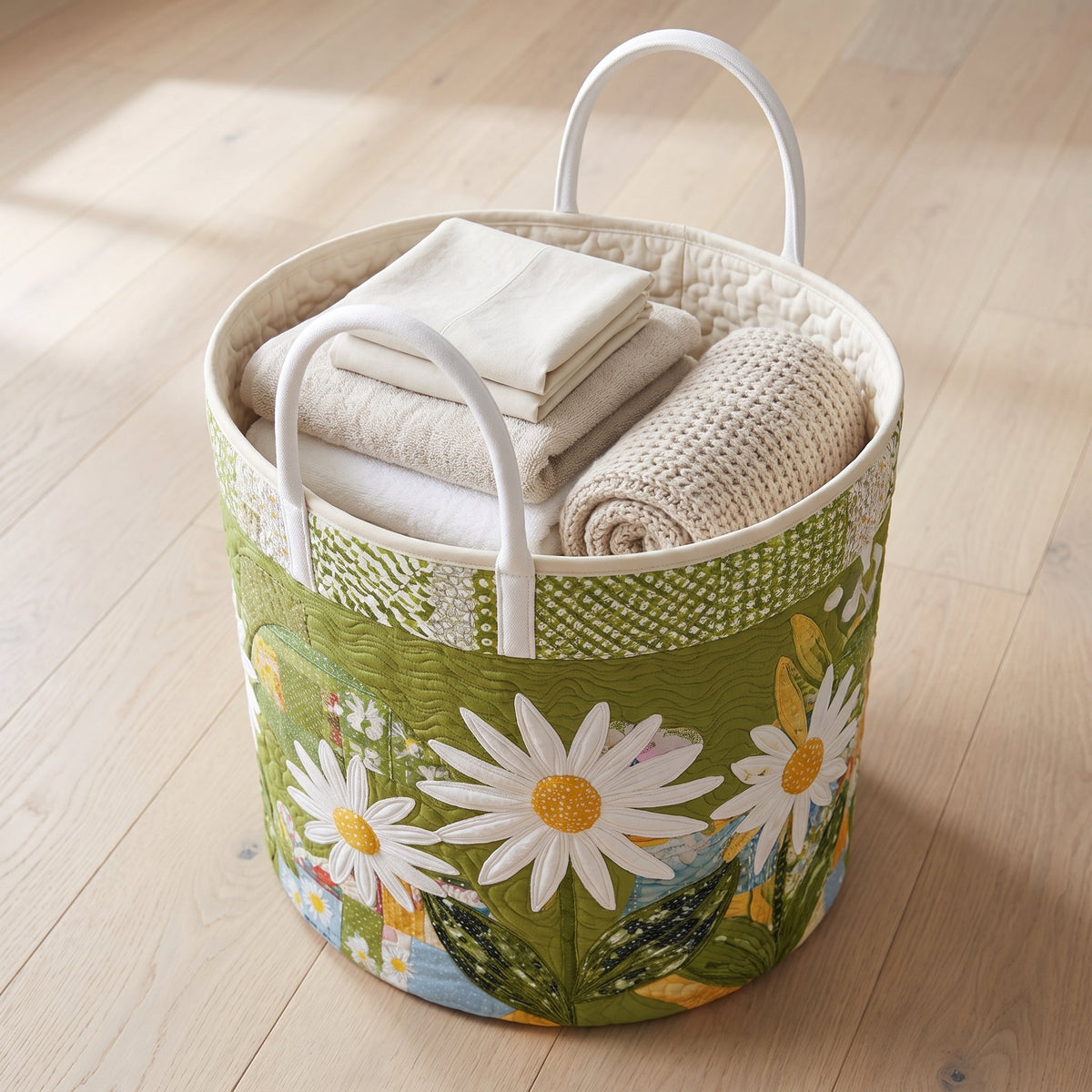 Sunny Stems Quilted Basket │ B1G1