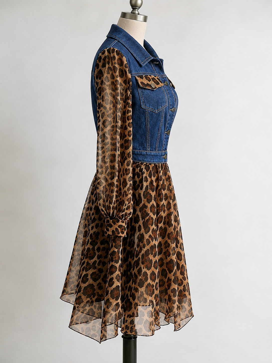 Milan Leopard Dress