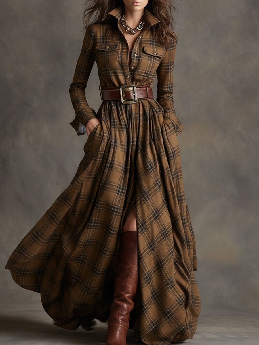 Scarlett | Belted Dress