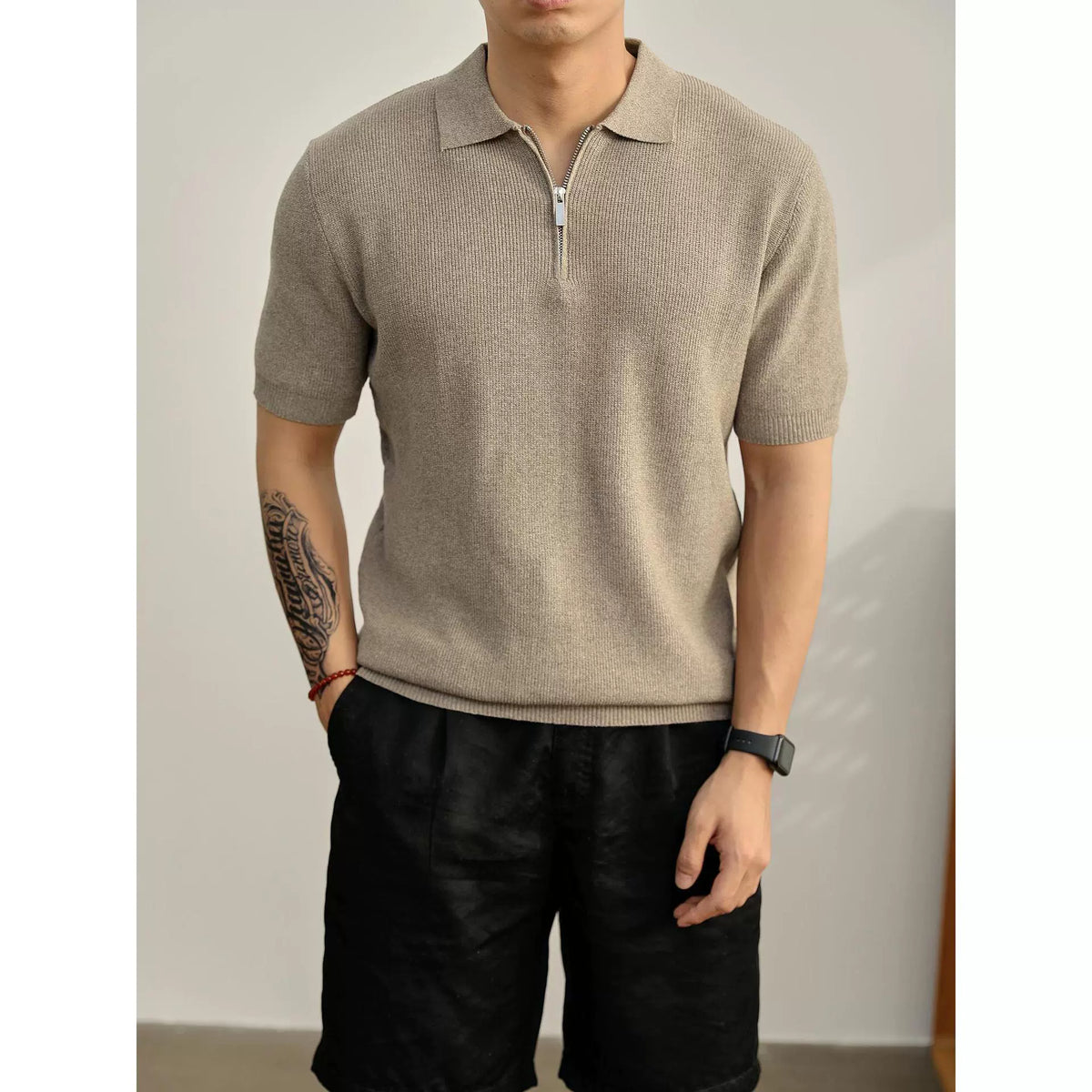 Marcel Half-Zip Polo