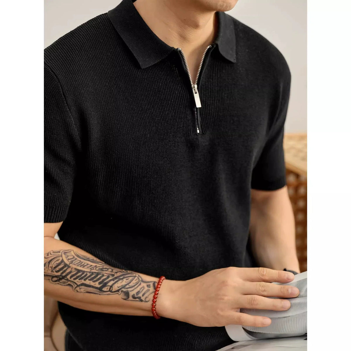 Marcel Half-Zip Polo