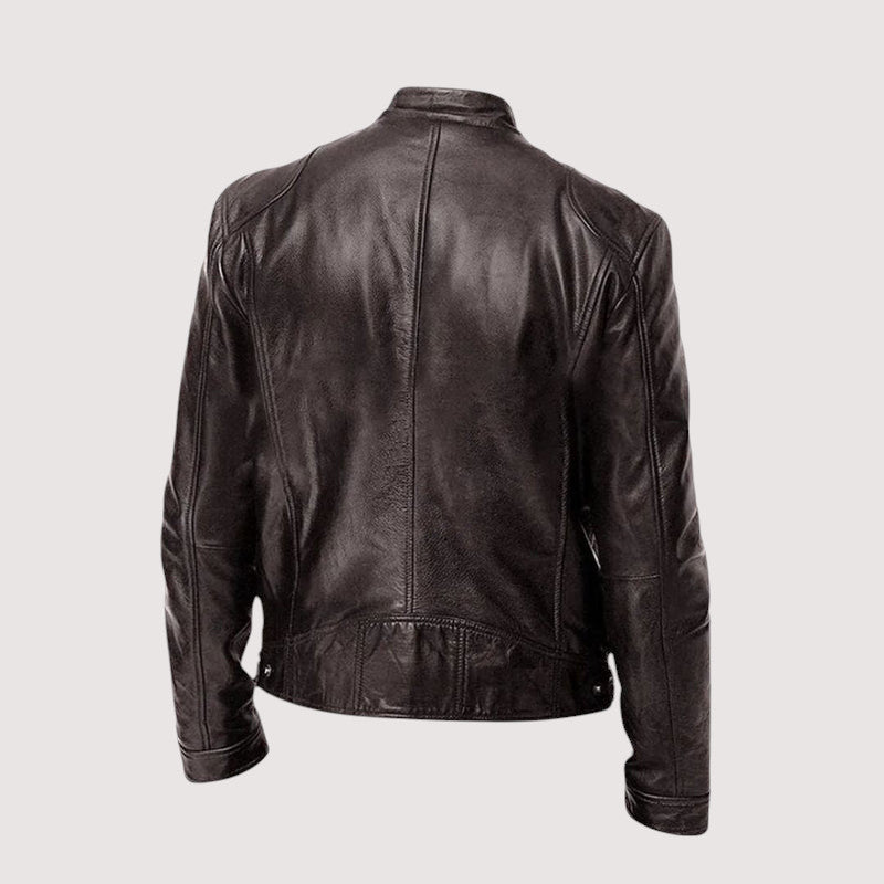 Tailored Genuine Leather Jacket