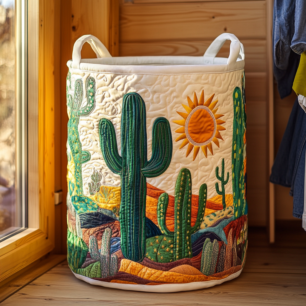 Cactus Horizon II Quilted Basket │ B1G1
